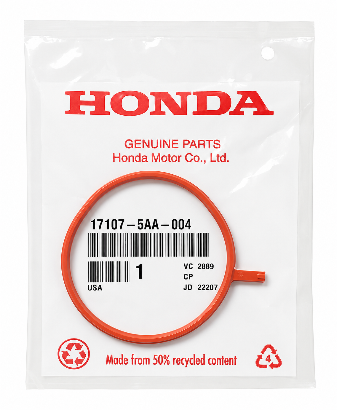 Honda 16-26 Civic 1.5T/18-26 Accord Throttle Body Gasket